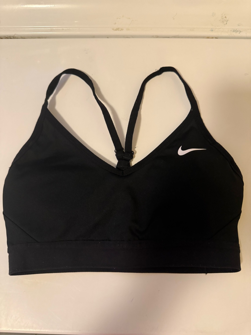Nike black sports bra size small EUC